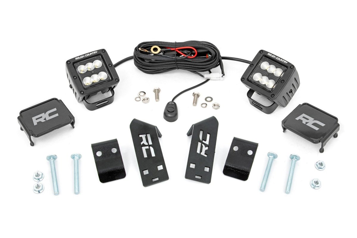 Polaris RZR PRO XP Sport Rockford Fosgate LE LED Light Kit - Rough Country - 2